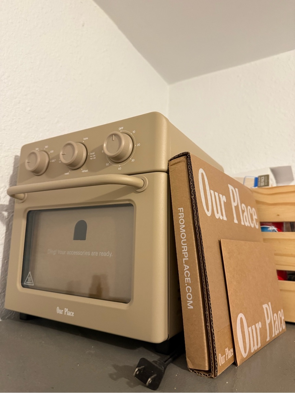 Brand New Our Place Mini Oven Toaster - Beige